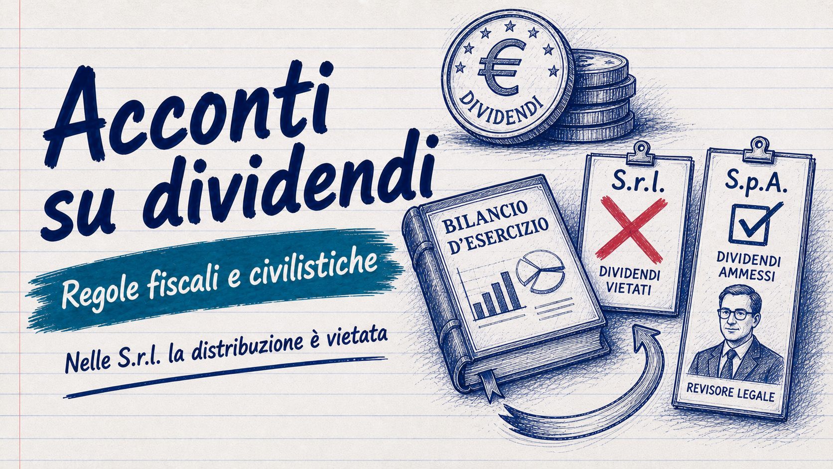 Acconti su dividendi: regole fiscali e civilistiche